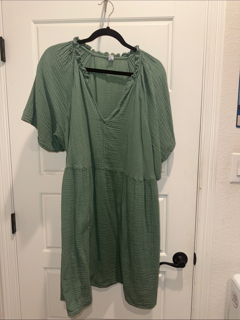 Old Navy Sage Green Midi Dress